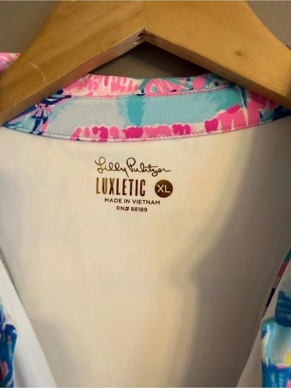Lilly Pulitzer Luxletic Dania Dress & Shorts Set Multi Print XL